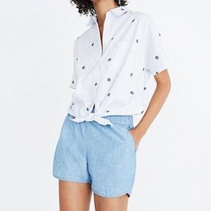 Madewell Chambray Shorts